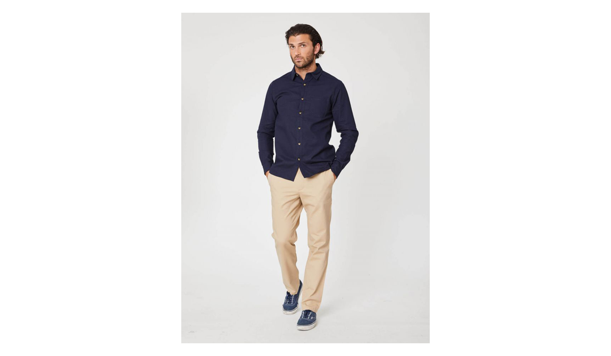 thought - Herrenhemd navy