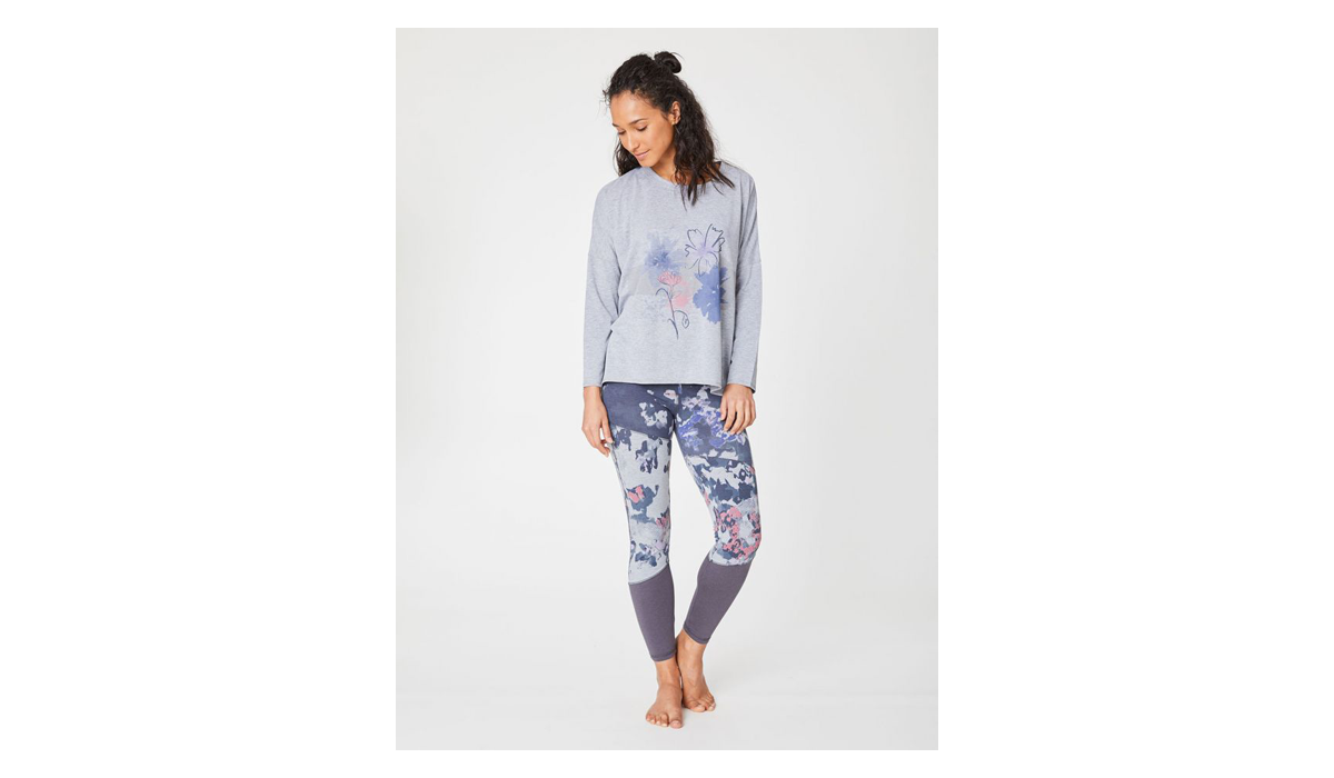 thought - Bambus Oversized Shirt Flower – Bild 4