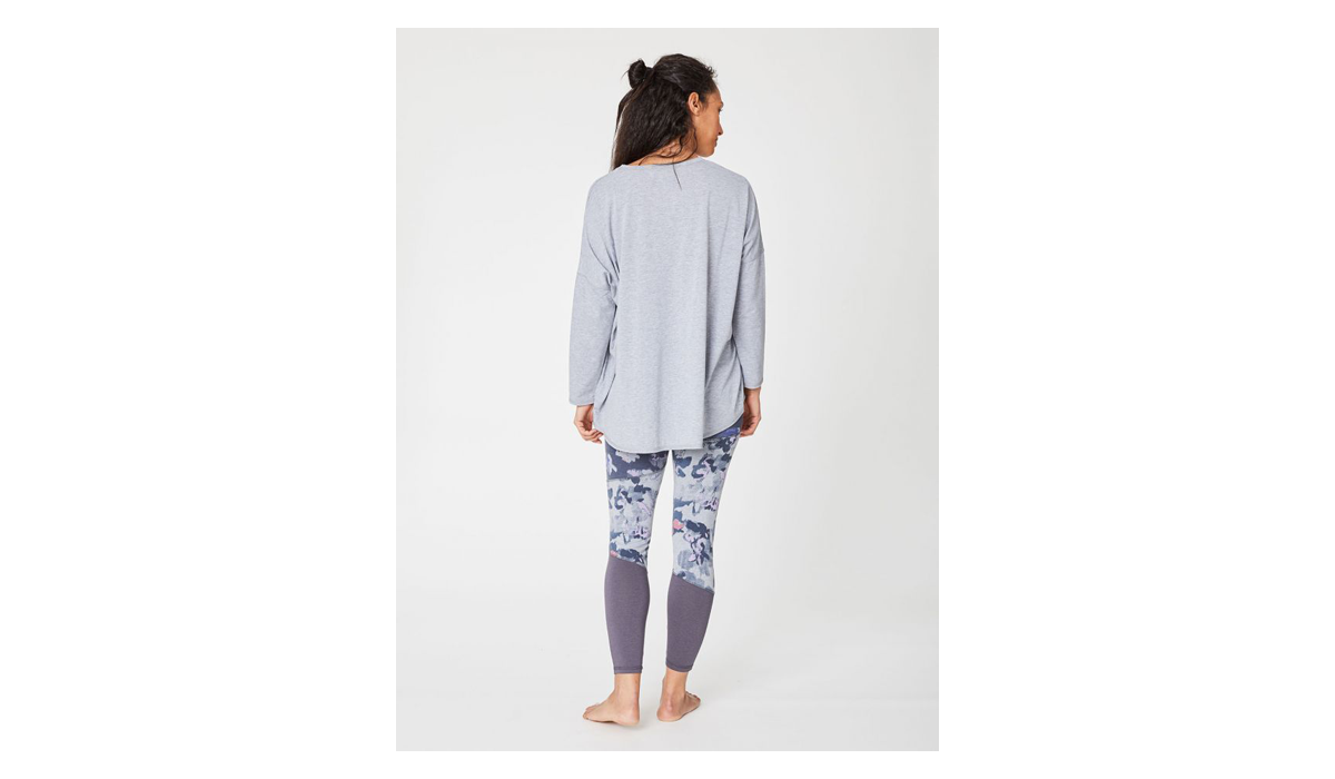 thought - Bambus Oversized Shirt Flower – Bild 3