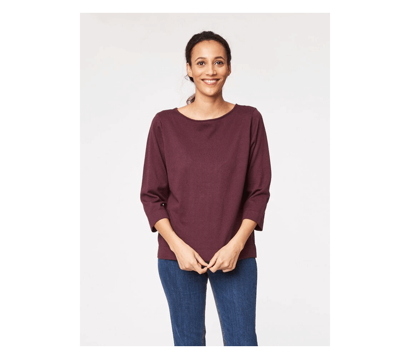 thought – 3/4 Pullover Gr.L