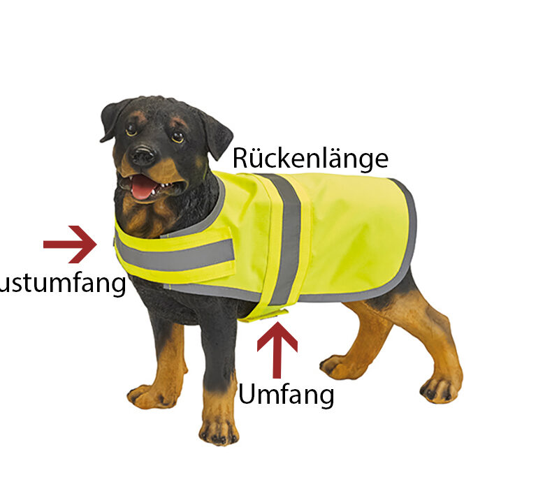 Hundewarnweste – Bitte Abstand halten – orange – Gr.L