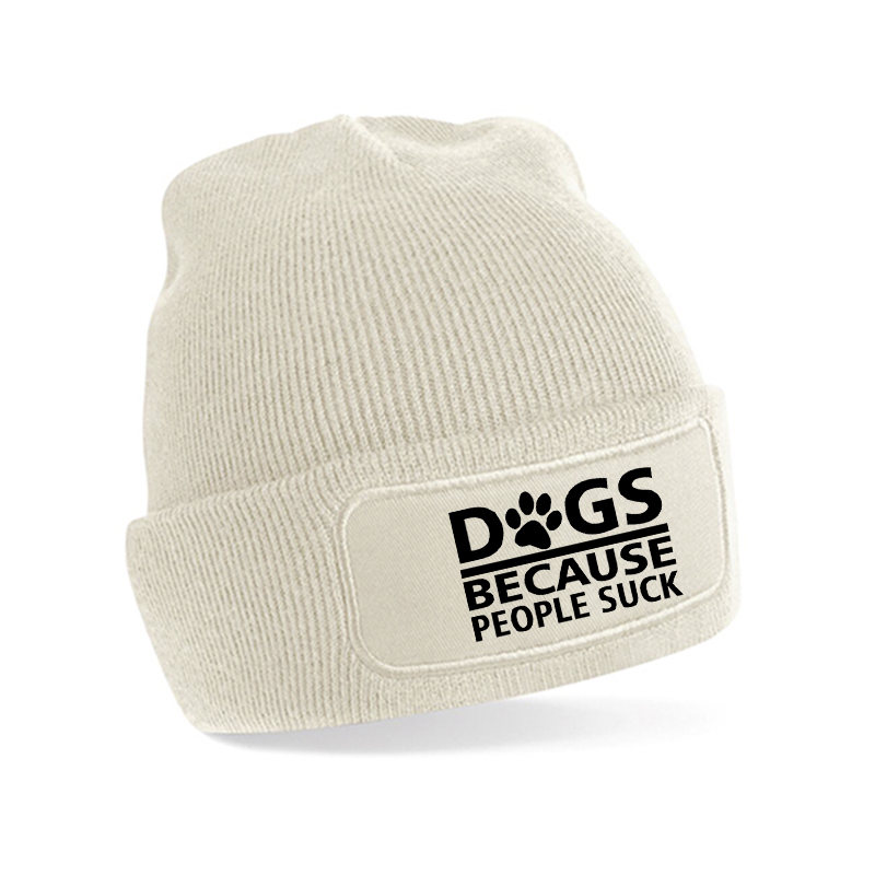 Mütze - Dogs because people suck (1) – Bild 7