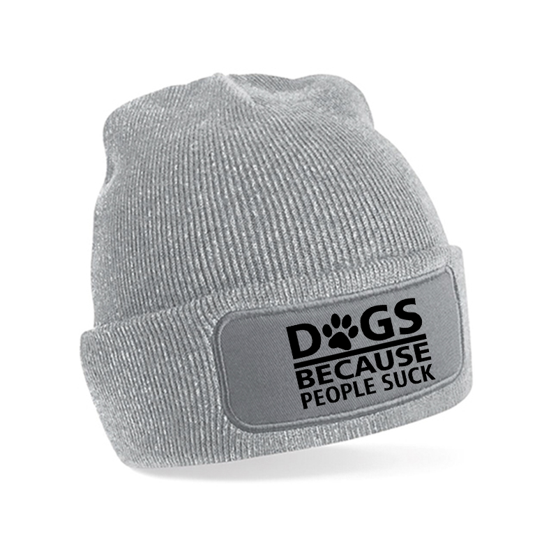 Mütze – Dogs because people suck (1)