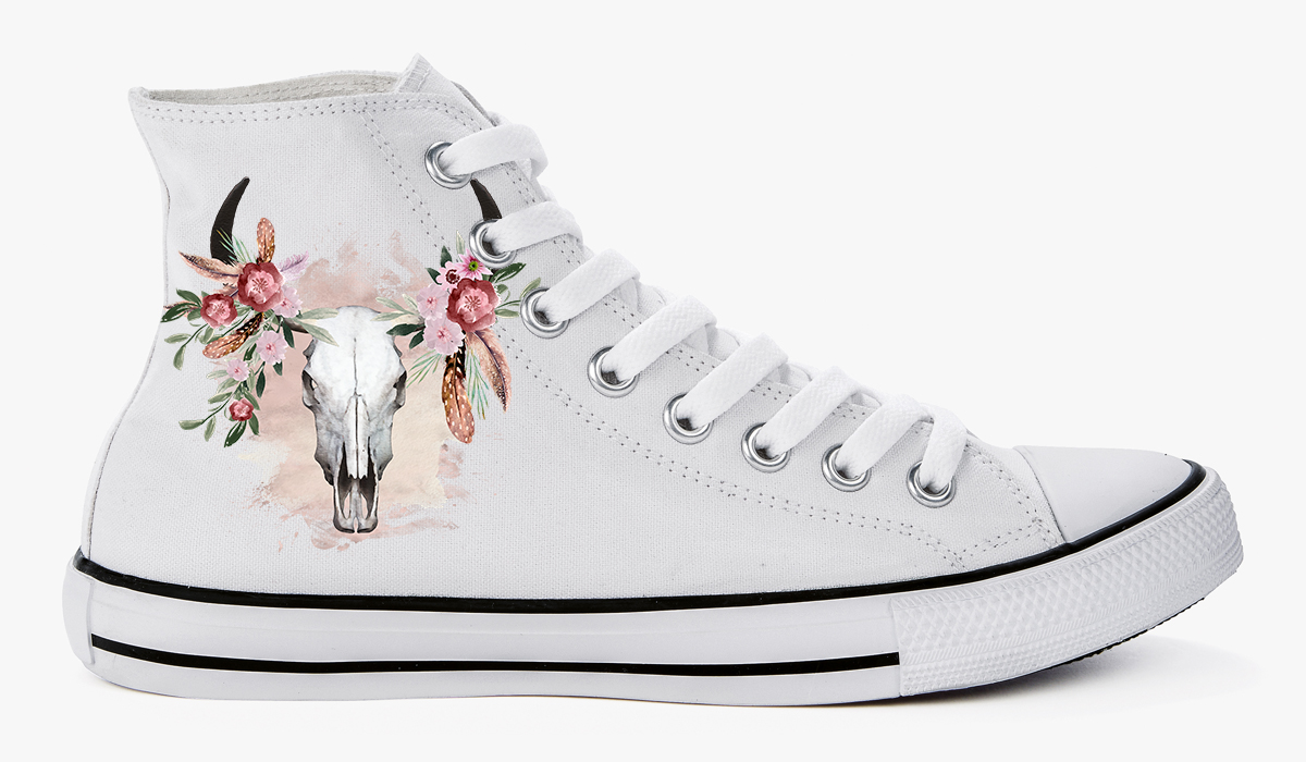 Schuhe - Boho Skull Gr.41 – Bild 2