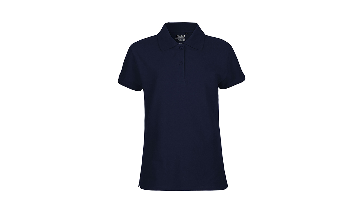 Bio Cotton Damen Polo - navy – Bild 2