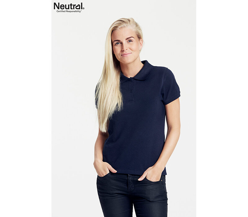 Bio Cotton Damen Polo – navy