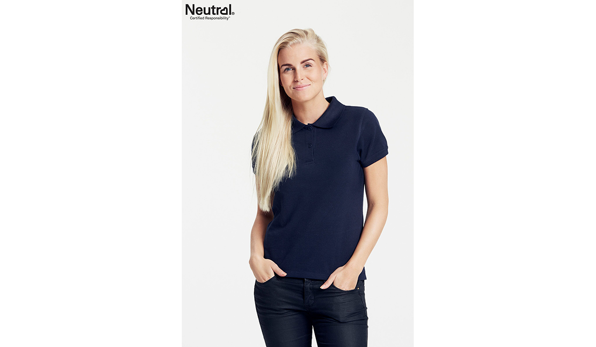 Bio Cotton Damen Polo - navy