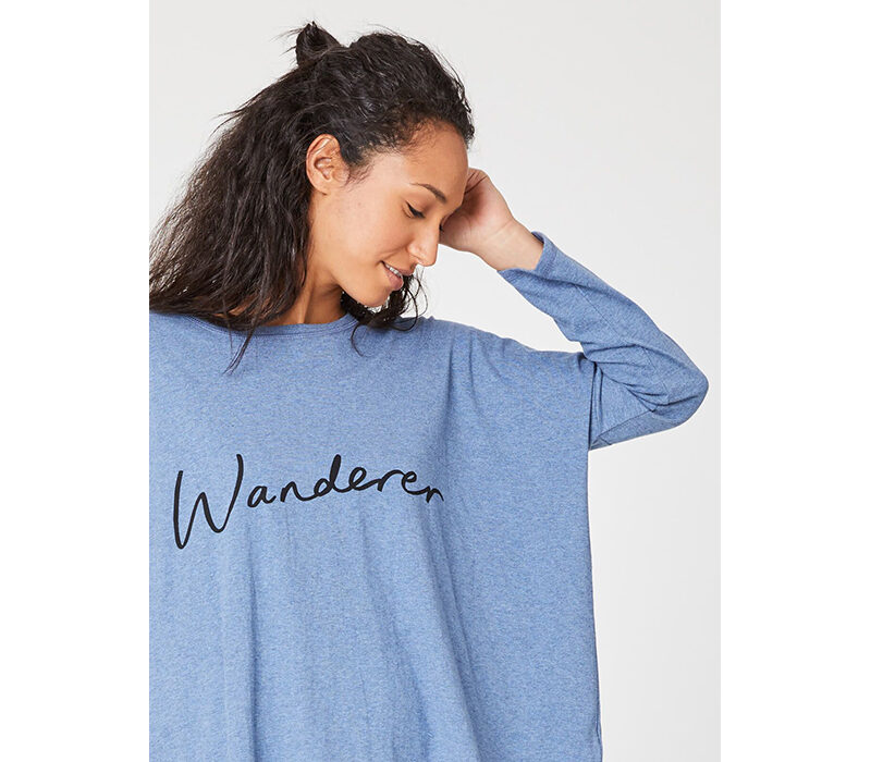 thought – Wanderer Oversized Shirt Gr. S/M