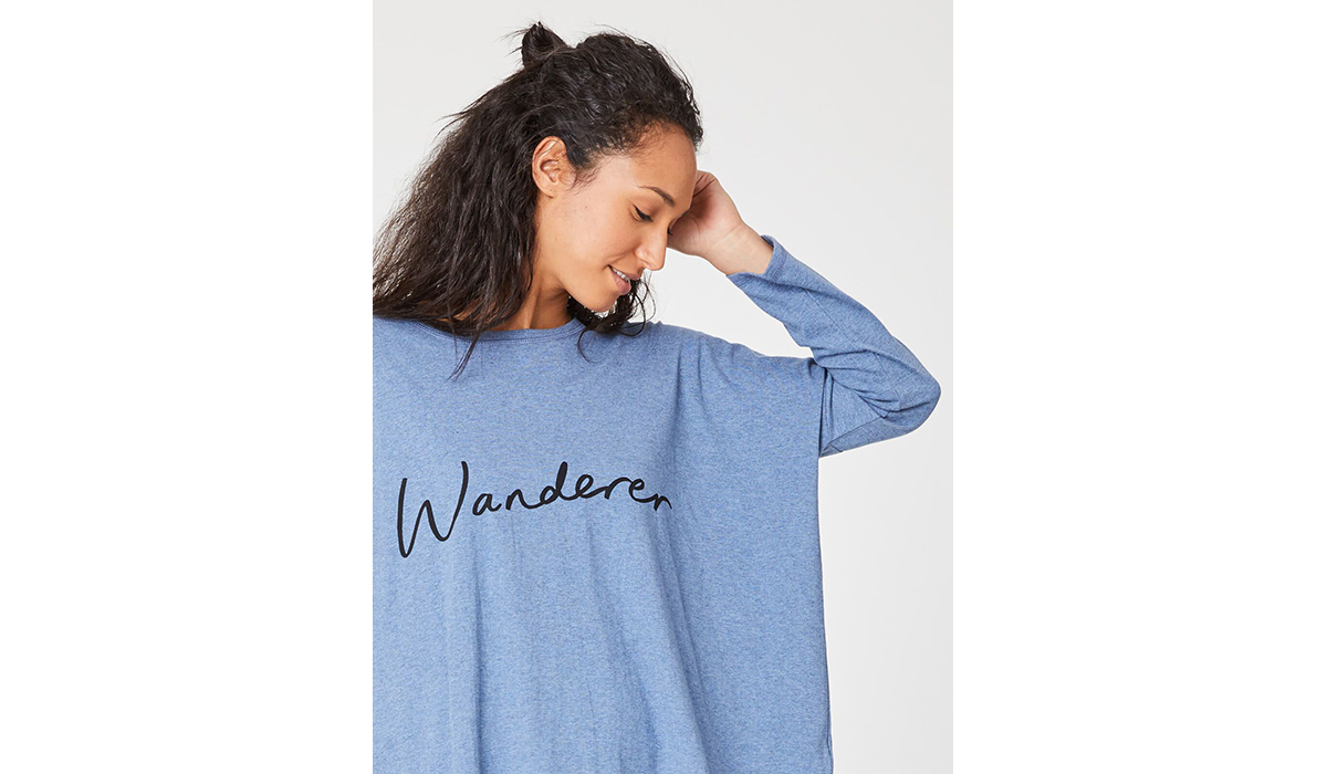 thought - Wanderer Oversized Shirt Gr. S/M
