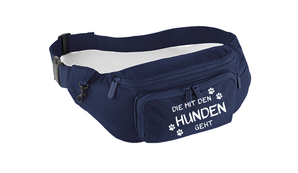 Bauchtasche - Die mit den Hunden geht (1) – Bild 2