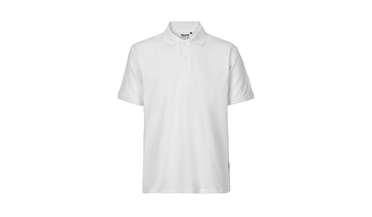 Bio Cotton Herren Polo - weiss