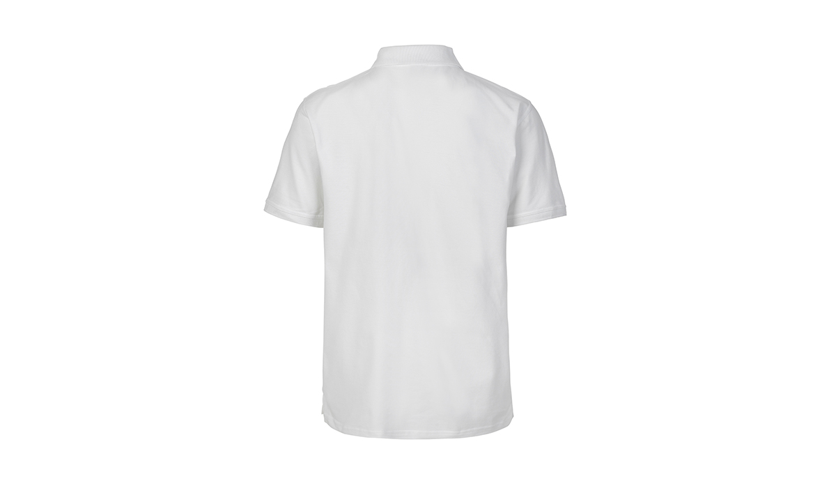 Bio Cotton Herren Polo - weiss – Bild 2