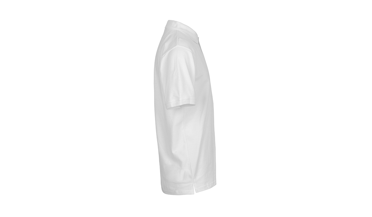 Bio Cotton Herren Polo - weiss – Bild 3