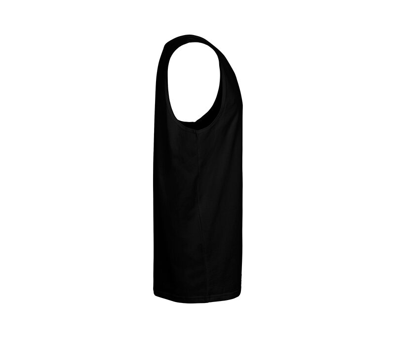 Bio Baumwolle Herren Tank Top – schwarz – Gr.M