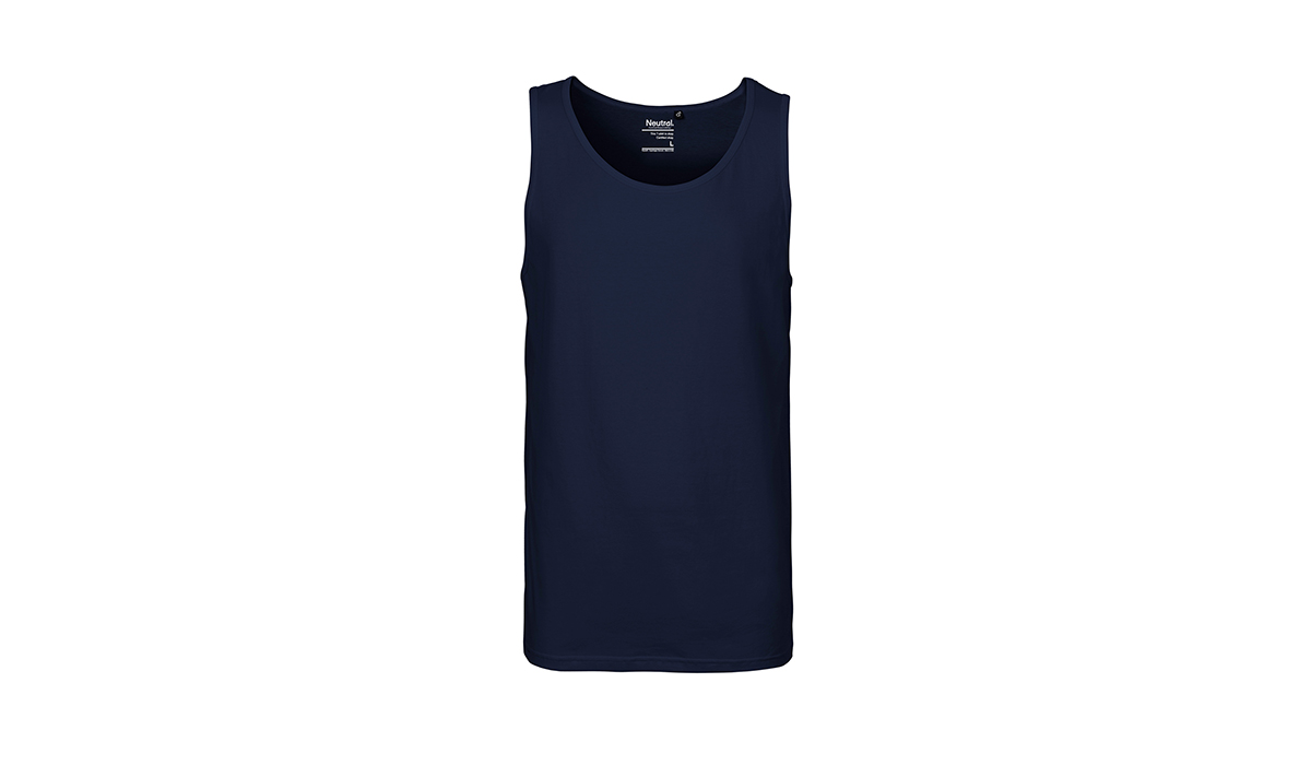 Bio Baumwolle Herren Tank Top - navy