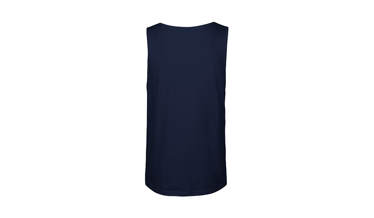 Bio Baumwolle Herren Tank Top - navy – Bild 3