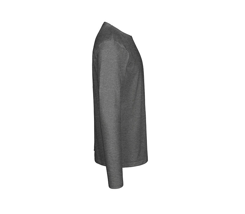 Bio Cotton Herren Langarmshirt – grau – Gr. 3XL