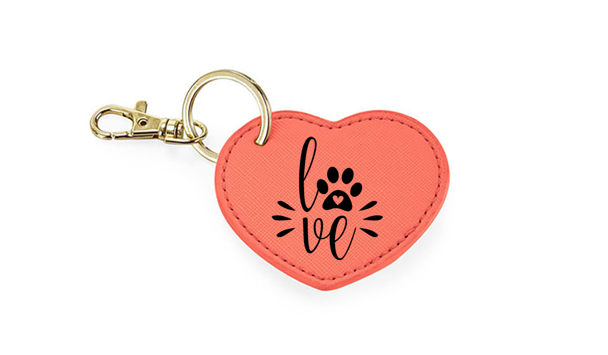Herzanhänger - Love Paw (1) – Bild 3