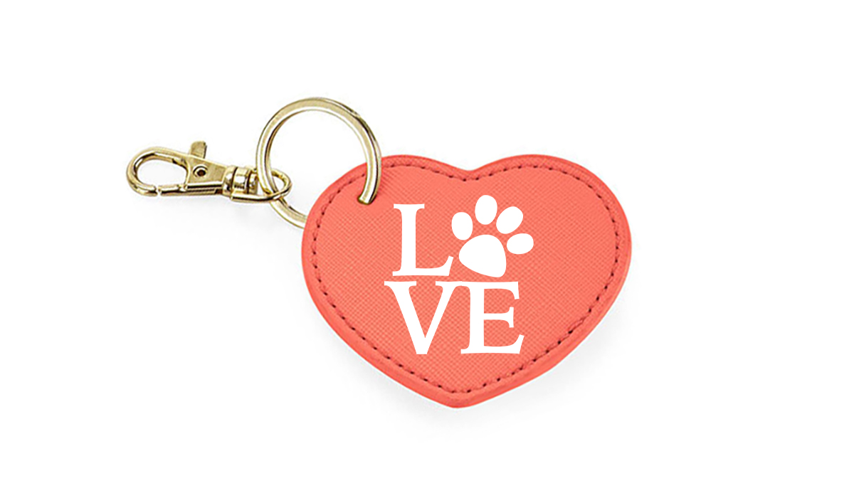 Herzanhänger - Love Paw (2) – Bild 3