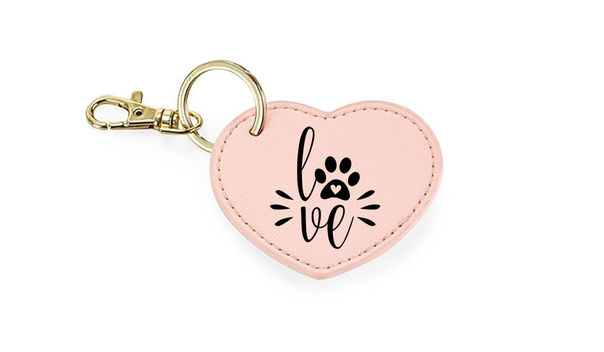 Herzanhänger - Love Paw (1) – Bild 2