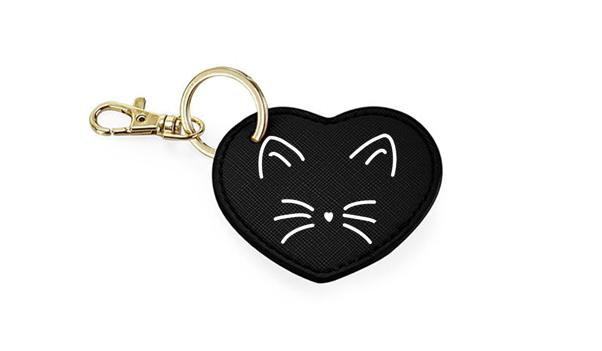 Herzanhänger - Cat Face (1) – Bild 2