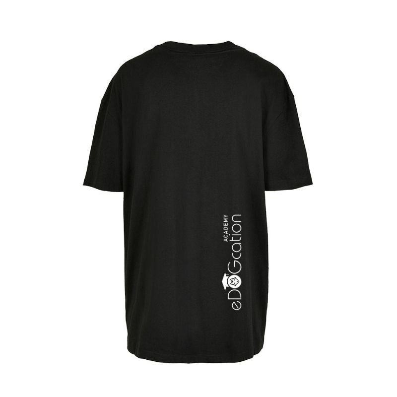 Academy Ladies Oversized Acid Wash Tee