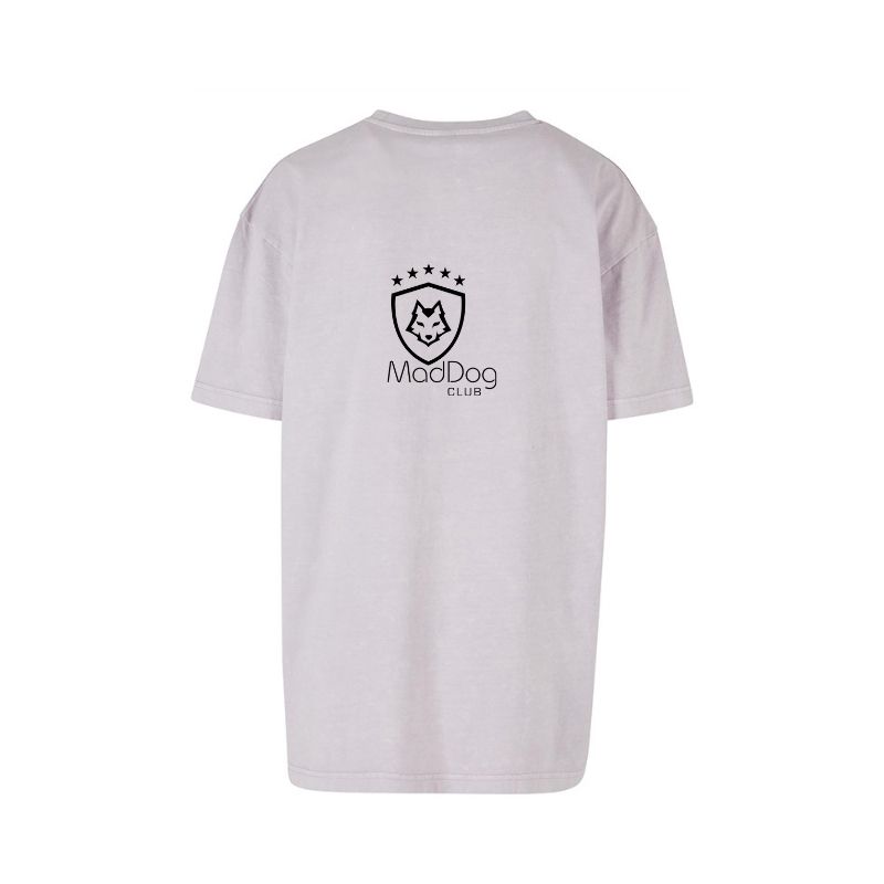 Mad Dog Club Ladies Oversized Acid Wash Tee – Bild 4