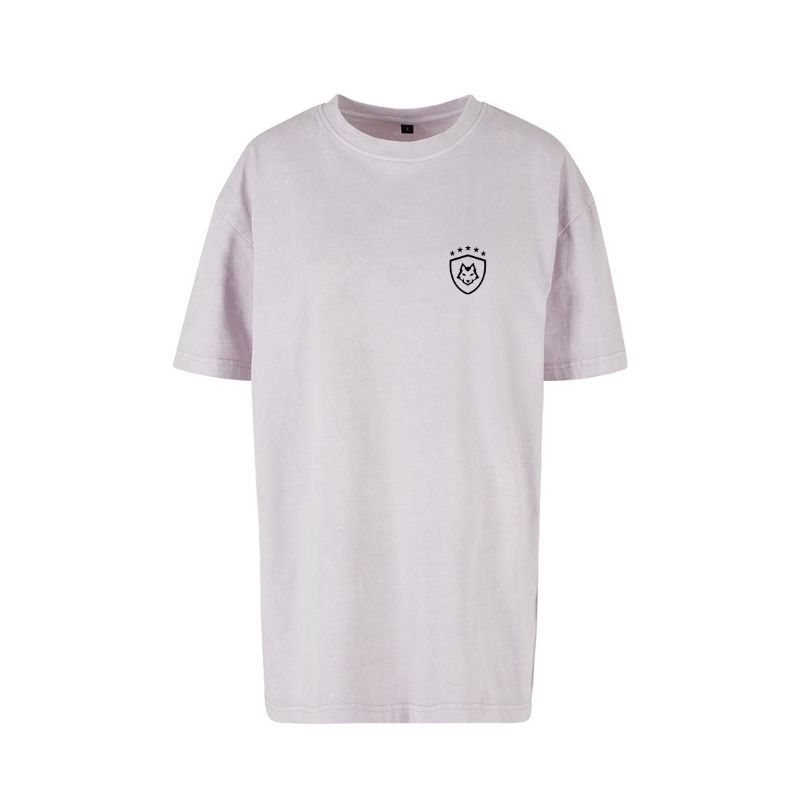 Mad Dog Club Ladies Oversized Acid Wash Tee – Bild 3