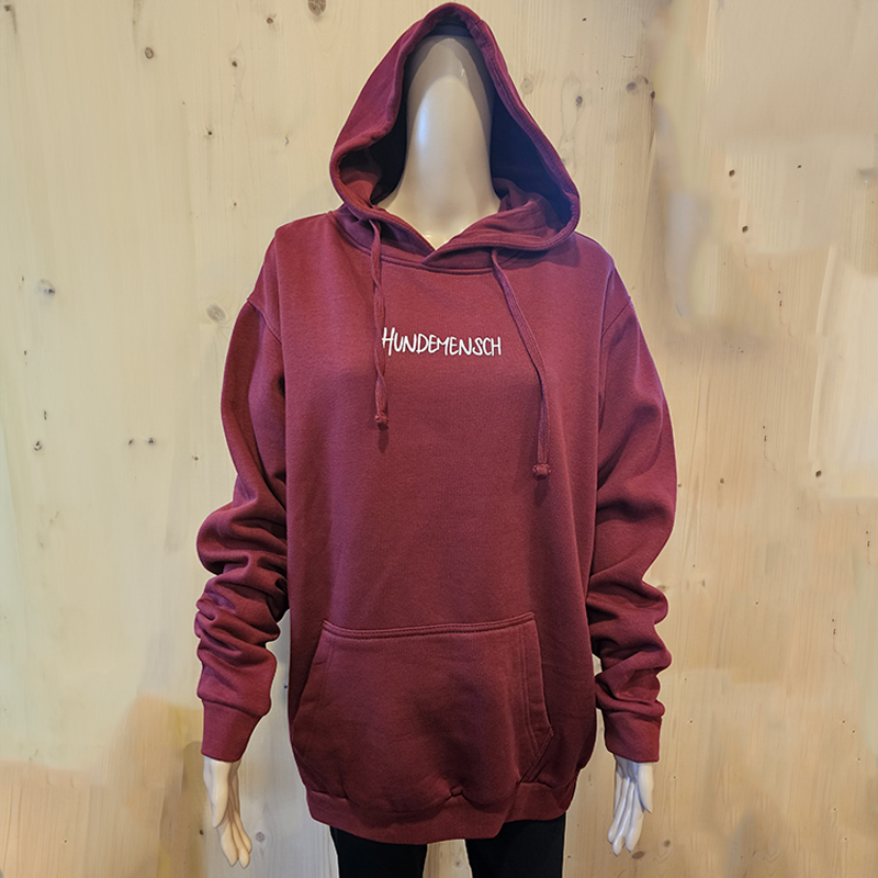 Unisex Hoodie – Hundemensch Gr.L