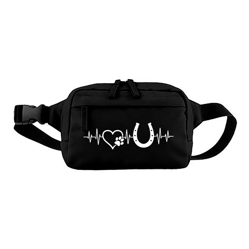 Cross Body Bag Herzschlag Pfote Hufeisen – Bild 6