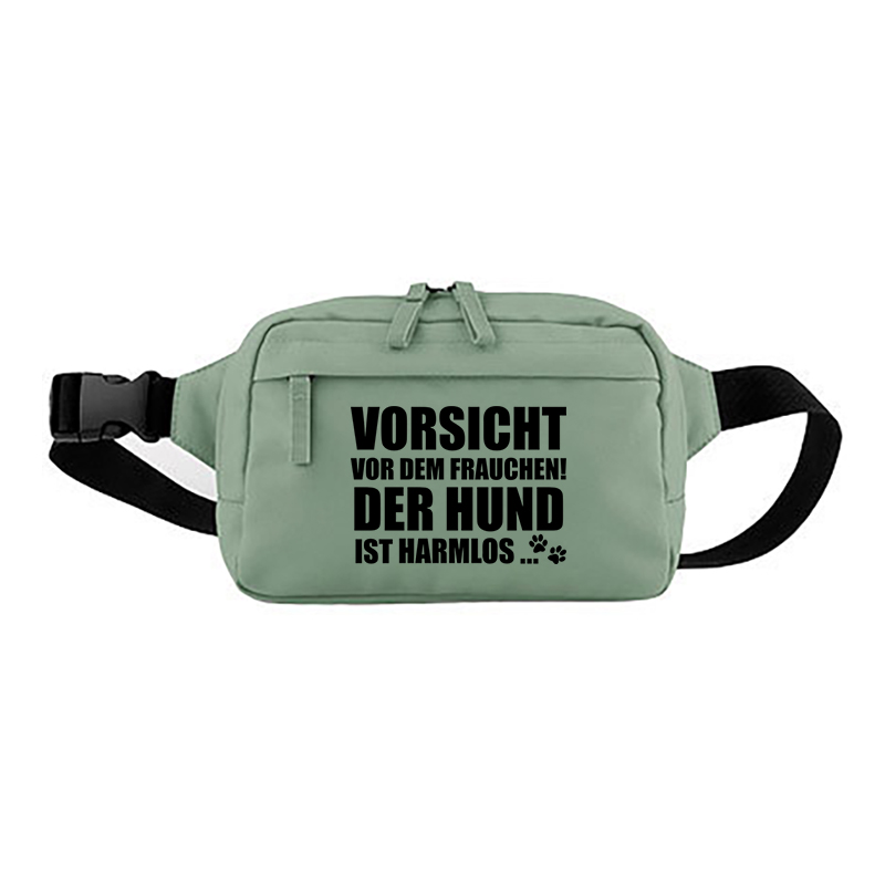 Cross Body Bag Vorsicht vor dem Frauchen der Hund ist harmlos – Bild 6