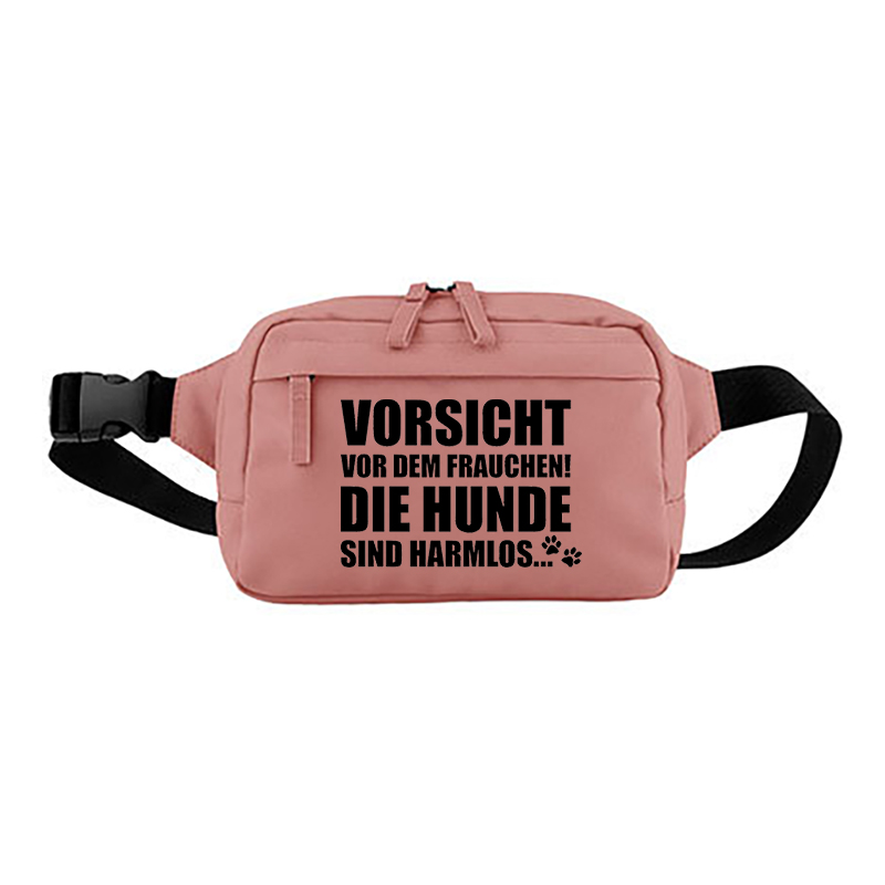 Cross Body Bag Vorsicht vor dem Frauchen die Hunde sind harmlos – Bild 4