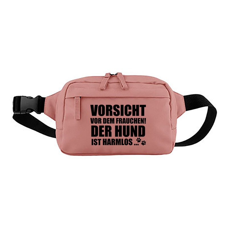 Cross Body Bag Vorsicht vor dem Frauchen der Hund ist harmlos – Bild 5
