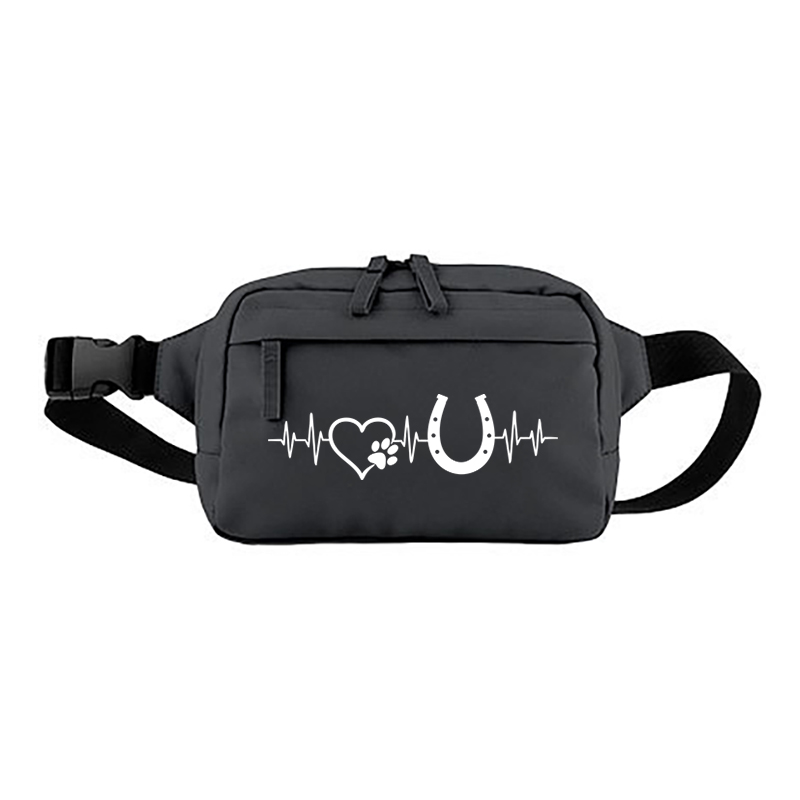 Cross Body Bag Herzschlag Pfote Hufeisen