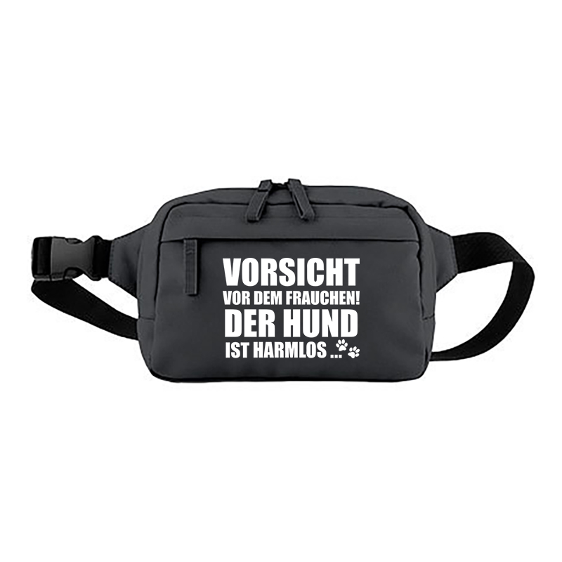 Cross Body Bag Vorsicht vor dem Frauchen der Hund ist harmlos – Bild 4
