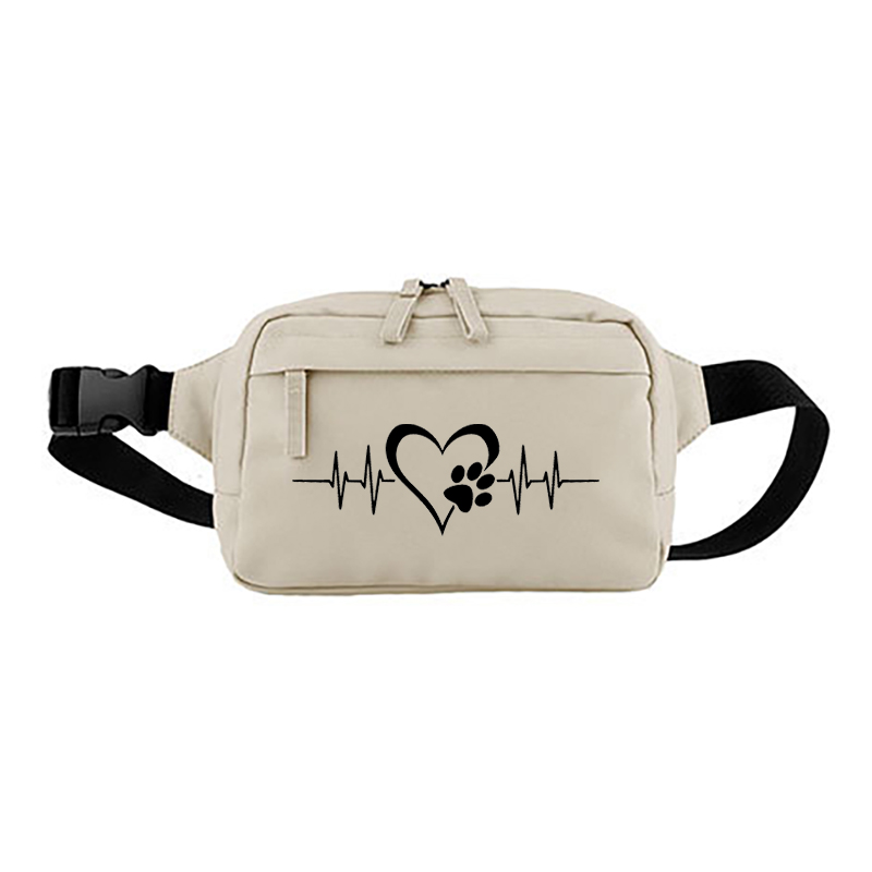Cross Body Bag Herzschlag Pfote – Bild 5