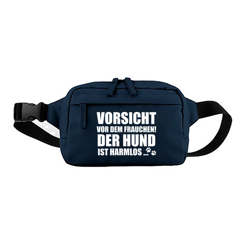 Cross Body Bag Vorsicht vor dem Frauchen der Hund ist harmlos – Bild 3