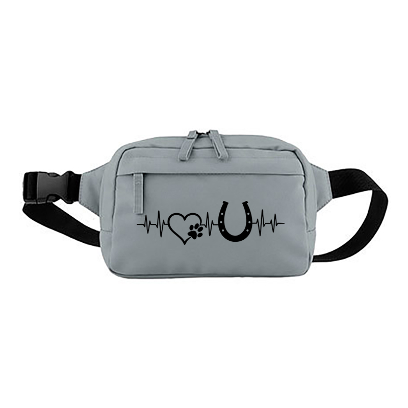 Cross Body Bag Herzschlag Pfote Hufeisen – Bild 7