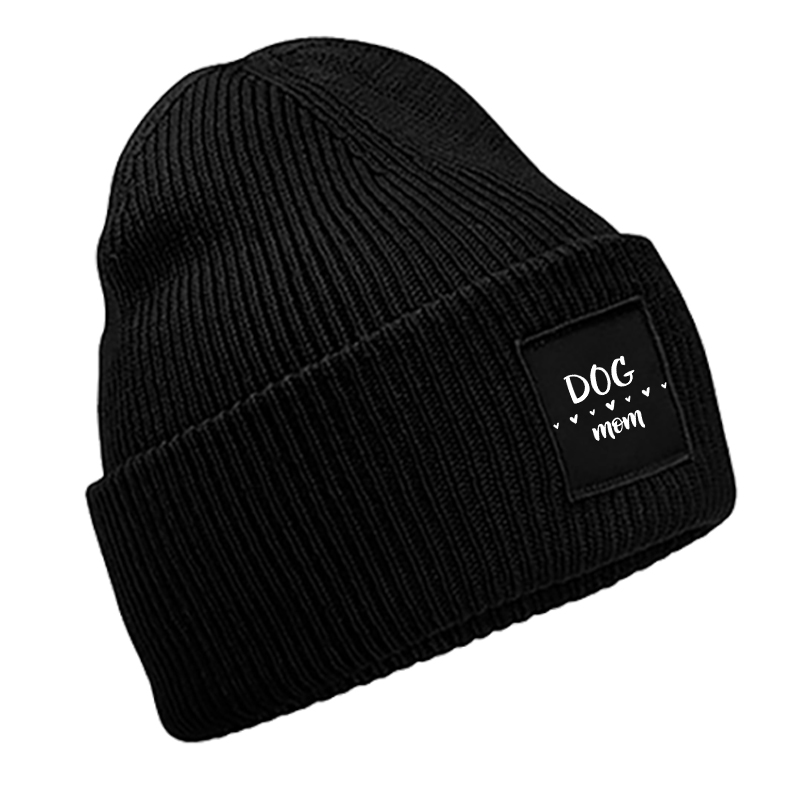 Deep Cuffed Beanie - Dog Mom 7 – Bild 4