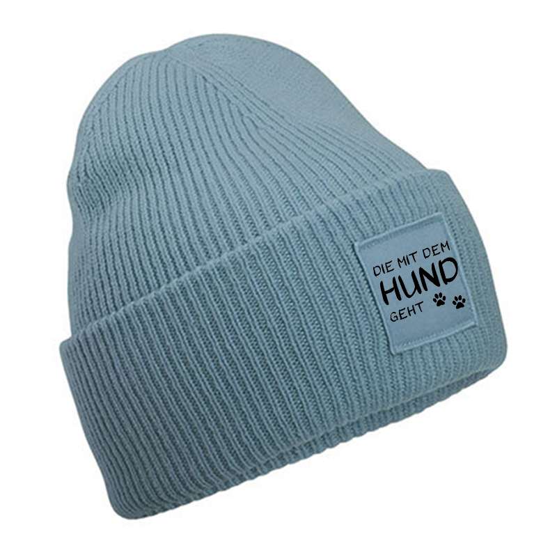 Deep Cuffed Beanie - Die mit dem Hund geht 2 – Bild 3