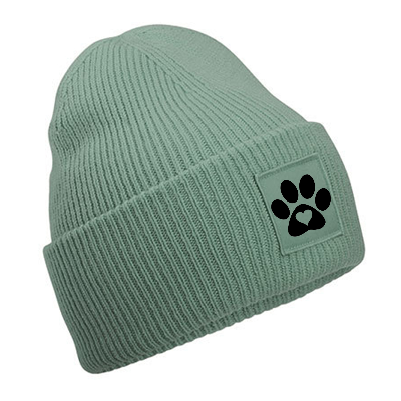 Deep Cuffed Beanie - Pfote Herz 4 – Bild 3