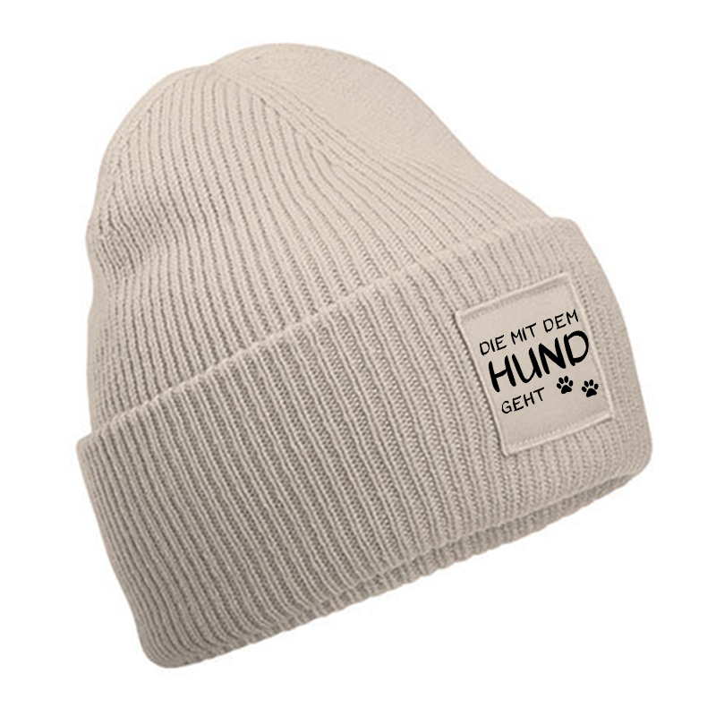 Deep Cuffed Beanie – Die mit dem Hund geht 2
