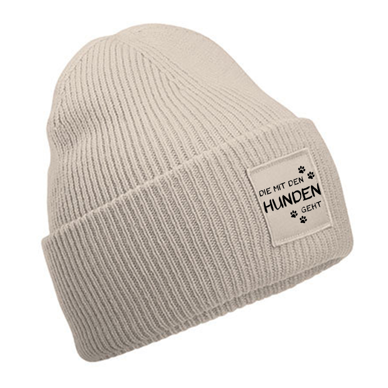 Deep Cuffed Beanie – Die mit den Hunden geht 2