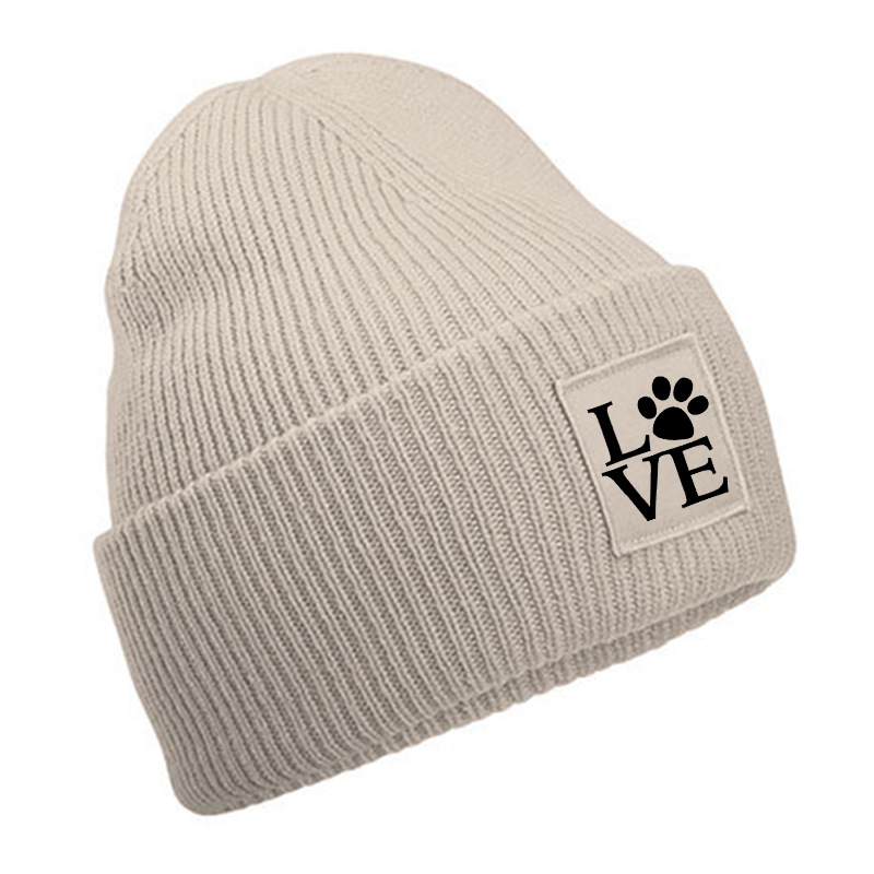 Deep Cuffed Beanie - Love Paw 2 – Bild 2