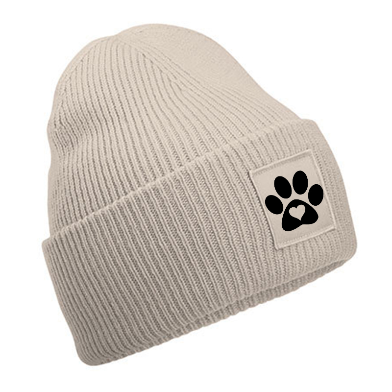 Deep Cuffed Beanie - Pfote Herz 4 – Bild 2