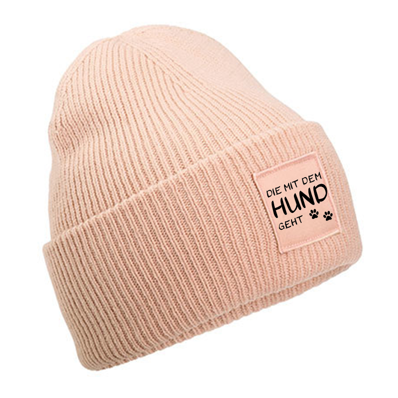 Deep Cuffed Beanie - Die mit dem Hund geht 2 – Bild 6