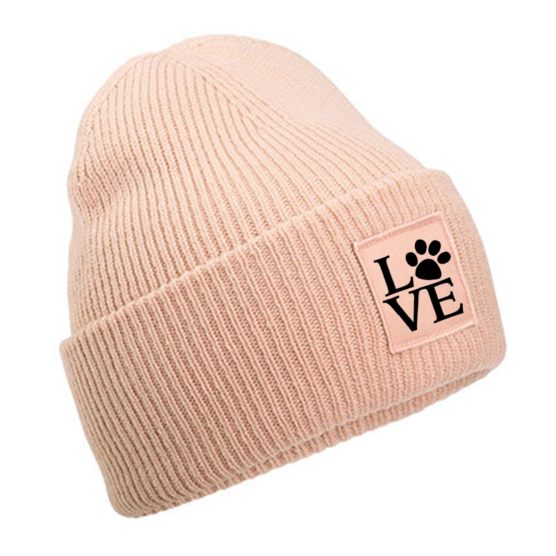 Deep Cuffed Beanie - Love Paw 2 – Bild 6