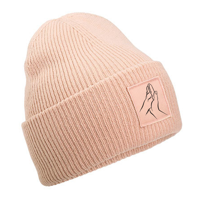 Deep Cuffed Beanie - Pfote Hand 3 – Bild 6