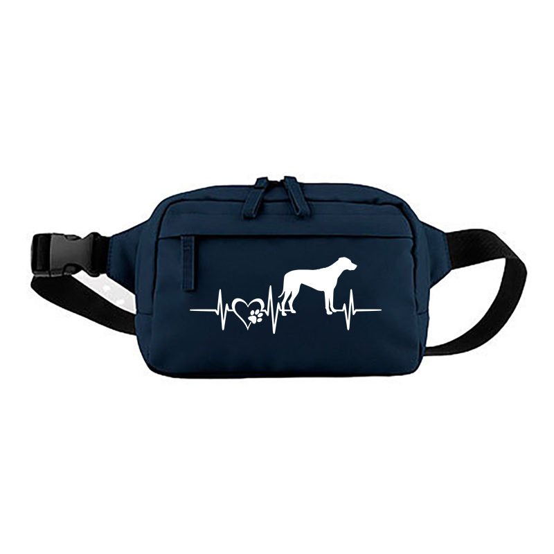 Cross Body Bag – Herzschlag Hunderasse I-Z