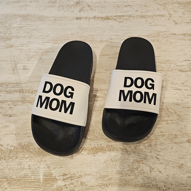 Slippers Dog Mom – schwarz – Gr.42